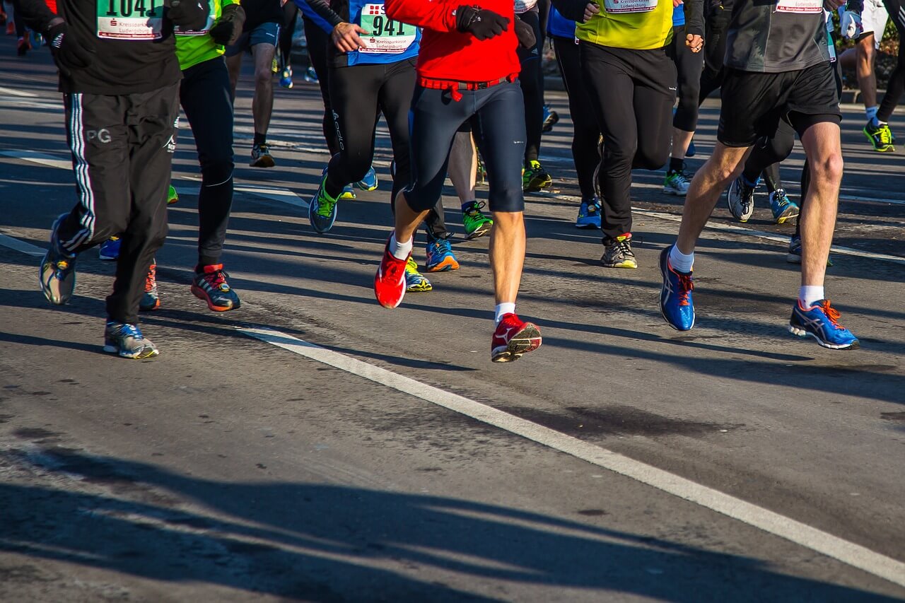 running running